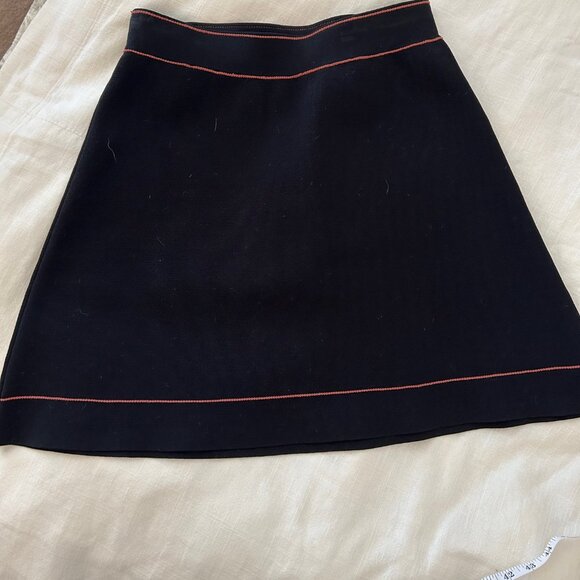 Sandro Paris Black Skirt - Size 2 - Picture 4 of 5